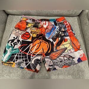 Overtime Basketball Graphic Shorts